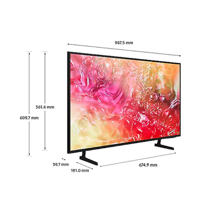 Samsung Smart TV Crystal UHD DU7000 4K 75 Inch - 75DU7000 | 75 DU7000